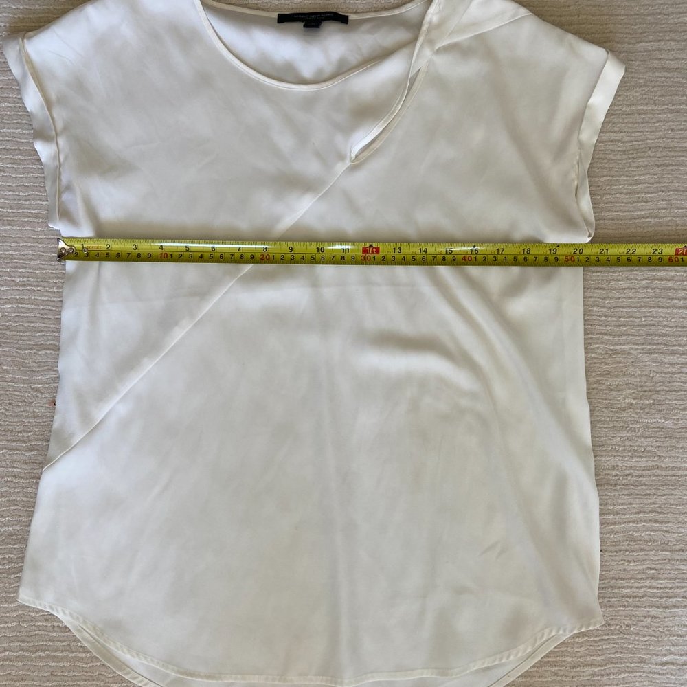 White Dressy Blouse | Undershirt Sewing Pattern T… - image 2